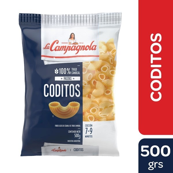 Codito La Campagnola Pastas Secas  500 Gr #1