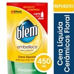 Cera Líquida Pisos Cerámicos Blem Floral Repuesto Económico 450ml #1 Cera Líquida Pisos Cerámicos Blem Floral Repuesto Económico 450ml #1
