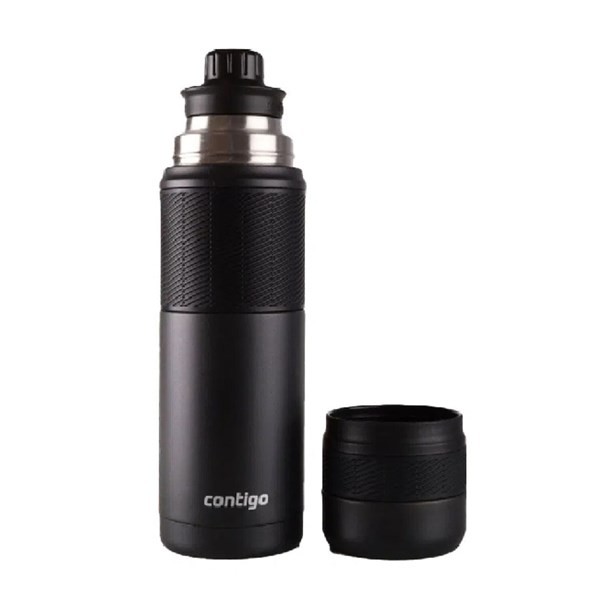 Contigo Termo Acero Inoxidable Negro 739 ml