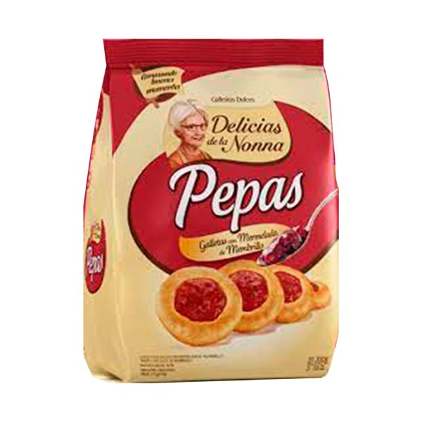 Delicias de la Nona Galletitas Pepas Delicias de la Nonna 180 G. #1