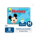 Pañales Huggies Talle m Protect Plus x 8 uni #1