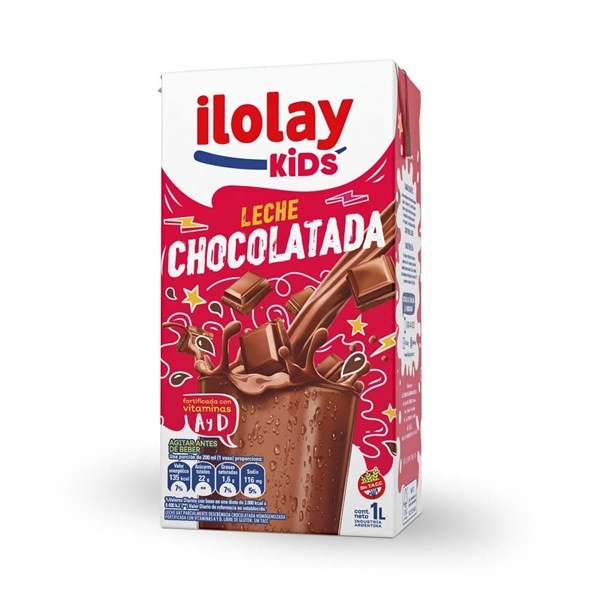 Leche Chocolatada Ilolay 1 lt #1