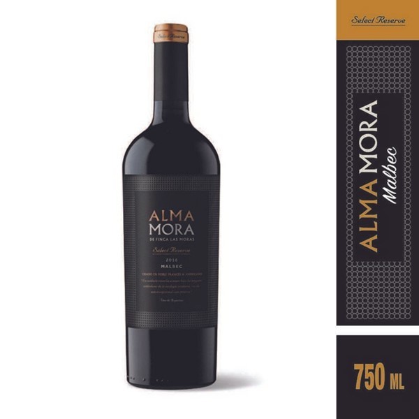 Vino Alma Mora Select Reserve Malbec 750 Ml #1