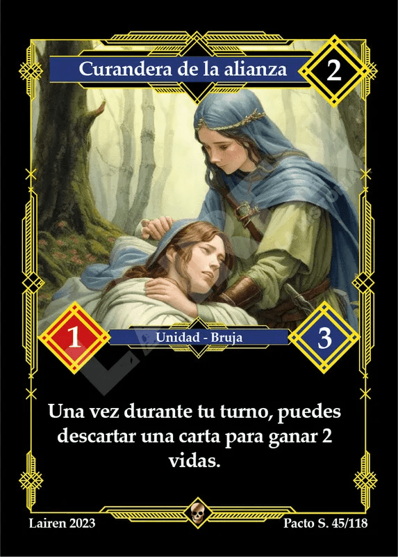 045 Curandera De La Alianza 1ra Edicion - Coste 2