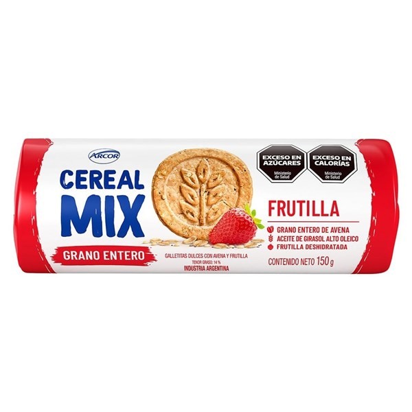 Galletitas Cereal Mix Sabor Frutilla x 150 g #1