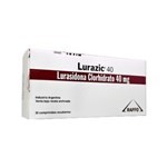 Raffo Lurazic 40 Mg Lurasidona,Clorhidrato x 30 Comp #1