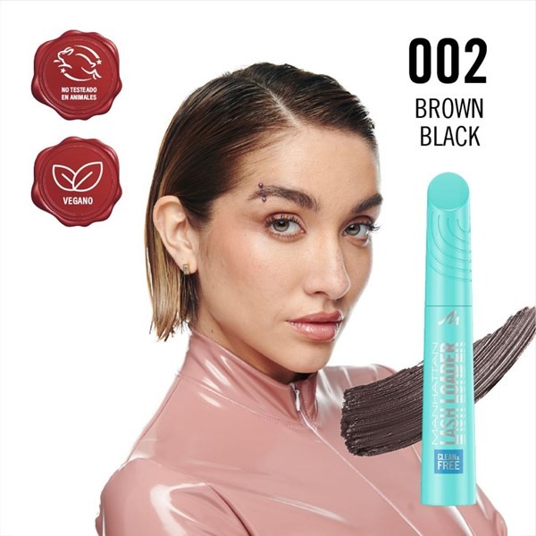 Máscara de Pestanas Rimmel Kind & Free Lash Loader x 9.5 ml Color 002 Brown Black alt