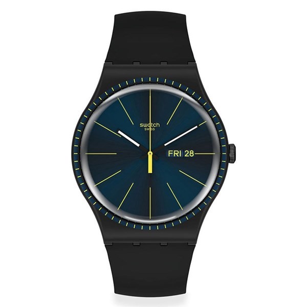 Reloj Swatch Black Rails