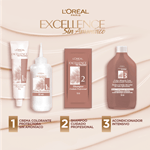 Tintura Permanente Excellence Sin Amoniaco Nº 8 Rubio Claro @ #B58658 #3