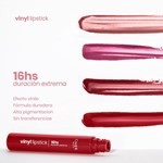 Cher Dieciocho 16Hs Vinyl Lipstick Color 4 Red Velvet #3