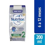 Nutrilon Pack Fórmula Láctea Profutura 2 (24 Briks de 200 ml) #2