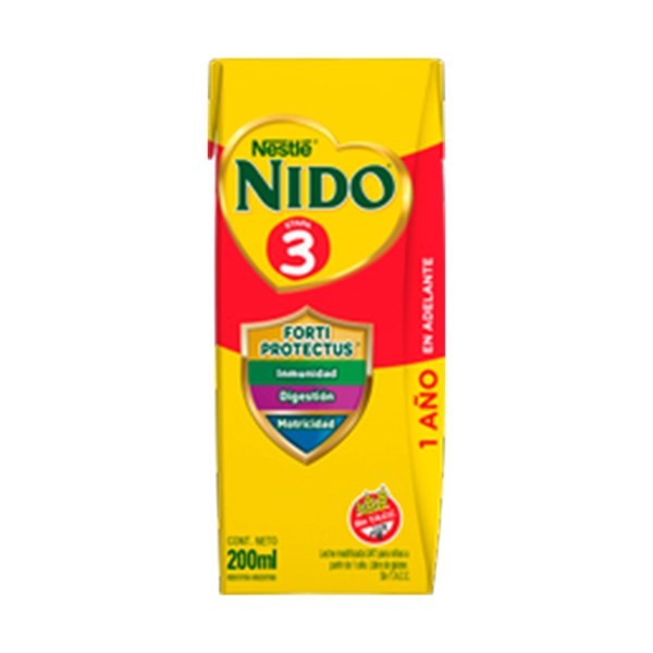 Leche Fluida Etapa 3 Nido Ecosorbete 200 cc. alt