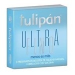 Tulipan Preservativo Latex Ultra Fino 12 Cajas x 3 Unidades #1