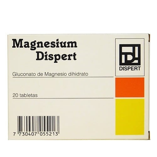 Magnesium | 20 Tabbletas | Gluconato de magnesio dihidrato #1
