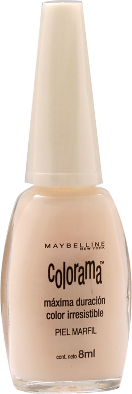 ESMALTE PARA UÑAS MAYBELLINE COLORAMA CREMOSO X 8 ML #1