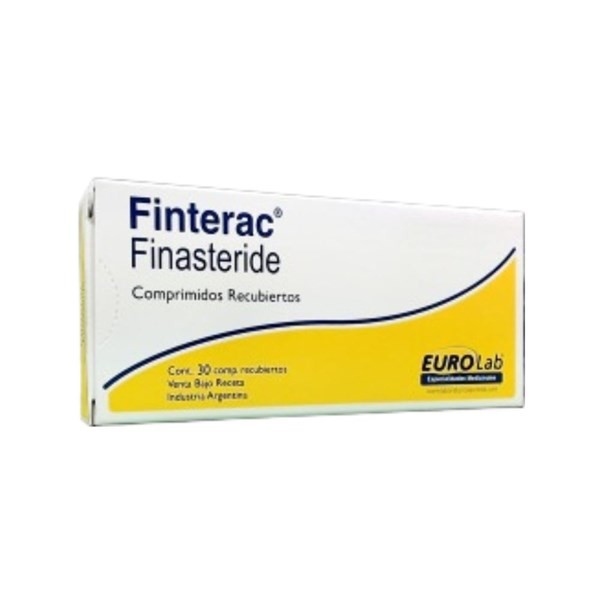 Eurolab Finterac Finasteride 5 Mg x 30 Comp Recubiertos #1