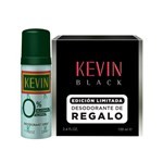 Set Kevin Black Edt 100 ml + Deo Tamaño 2 Unid #1
