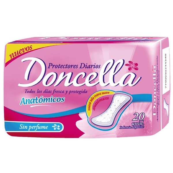Protectores Diarios Doncella Sin Desodorante 20 U #1