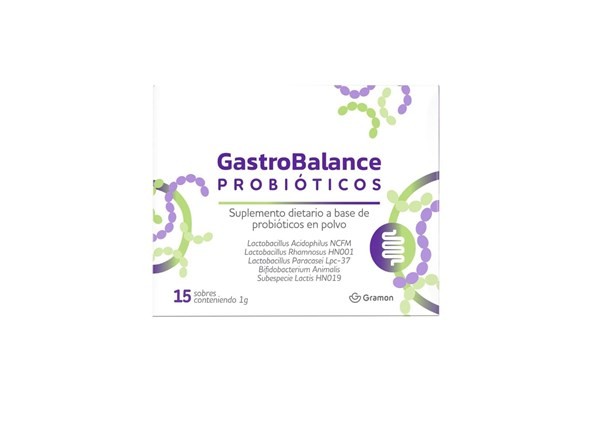 Gramon Suplemento Dietario Gastrobalance Probióticos x 15 Sobres