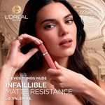 Labial Líquido Infaillible Matte Resistance Tono 665 First Move #3