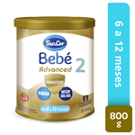 Sancor Bebe Fórmula Láctea Advanced 2 800 grs #1