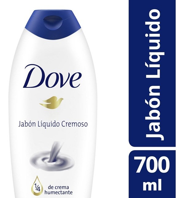 JABON LIQUIDO DOVE 700ML ORIGINAL