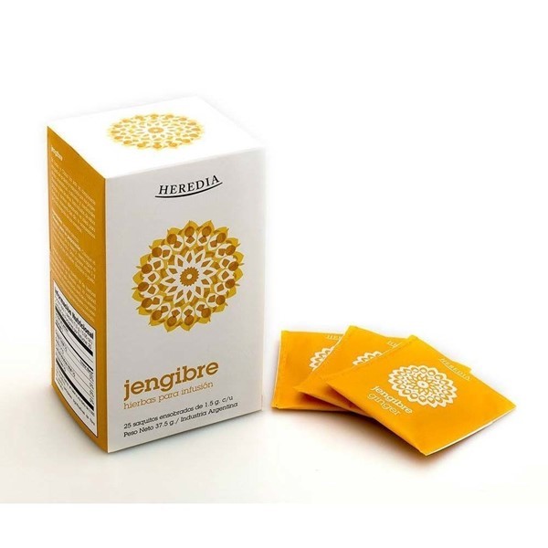 Té Heredia Jengibre x 25 Saquitos #1