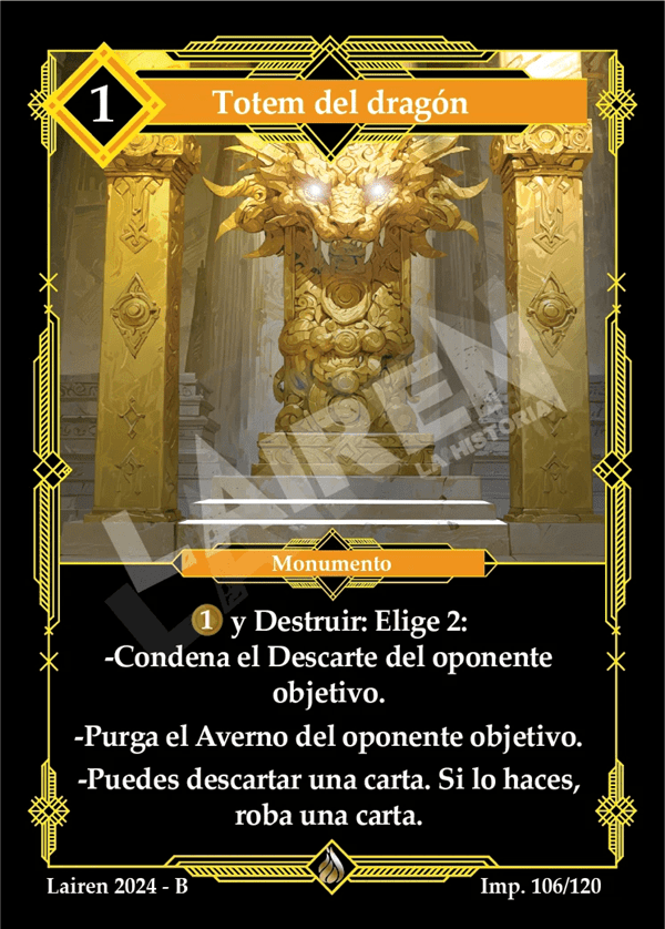 106 Totem Del Dragon - Coste 1
