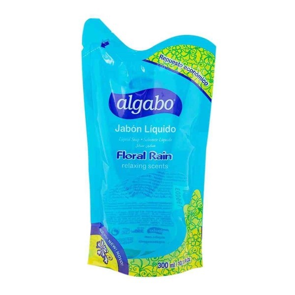 Jabón Líquido Algabo Floral Rain Repuesto 300 Ml #1