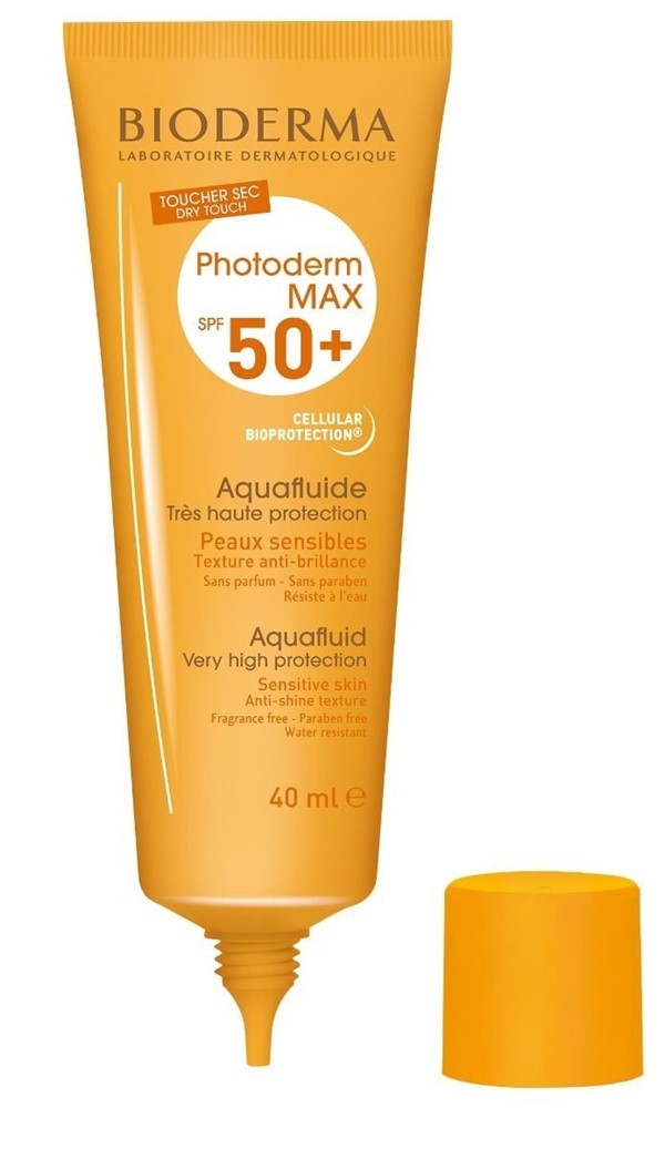 Bioderma Photoderm Max Aquafluido Spf 50+ Protector Solar Seco Acabado Mate 40 ml alt