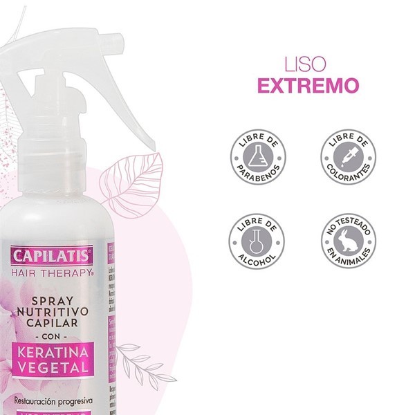 Capilatis Spray Con Keratina Línea Keratina Vegetal 100 ml alt