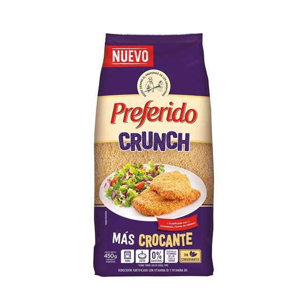 Rebozador Preferido Crunch 450 g. #1