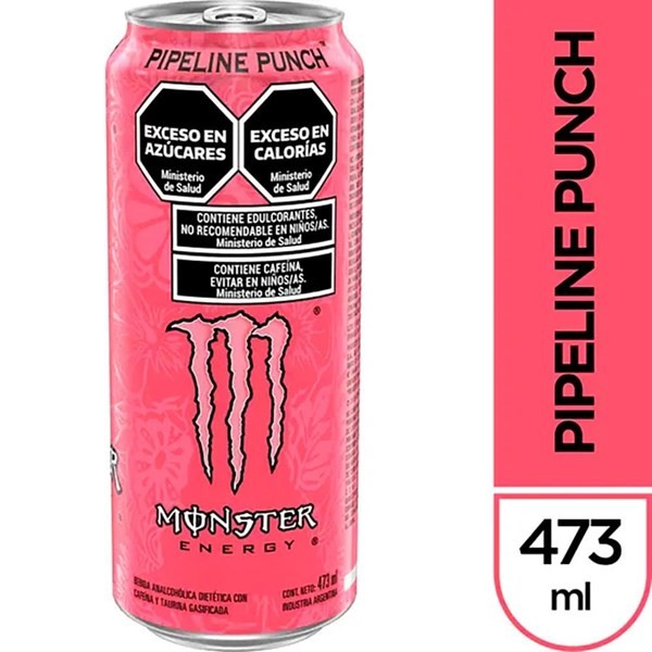 Bebida Energizante Monster Pipeline Punch 473 ml #1