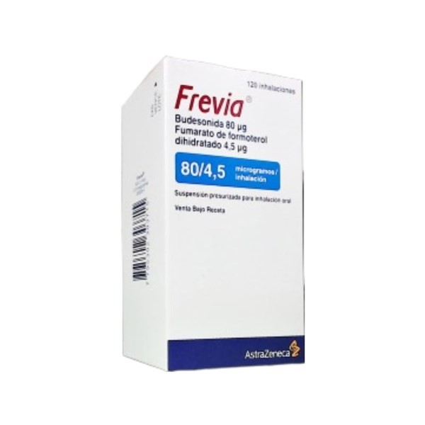 Astrazeneca Frevia Budesonide + Formoterol 80 / 4.5 Mcg x 120 Dosis #1