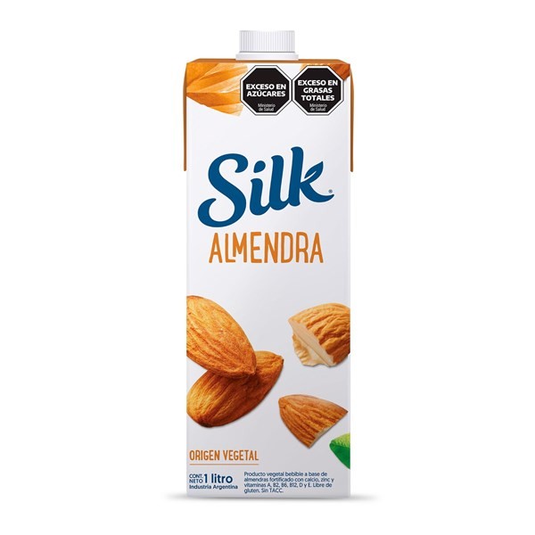 Leche De Almendras Silk Endulzada Tetra 1 Lt. alt