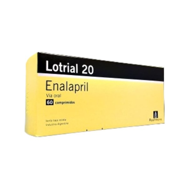 Roemmers Lotrial 20 Mg Enalapril x 60 Comp #1