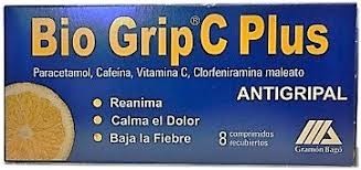 Bio Grip Plus C | 8 Comprimidos