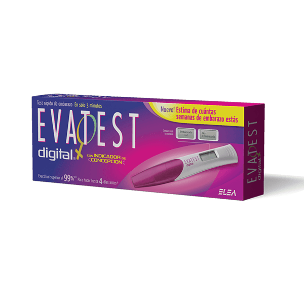 Evatest Test Embarazo Digital (1 Unidad)