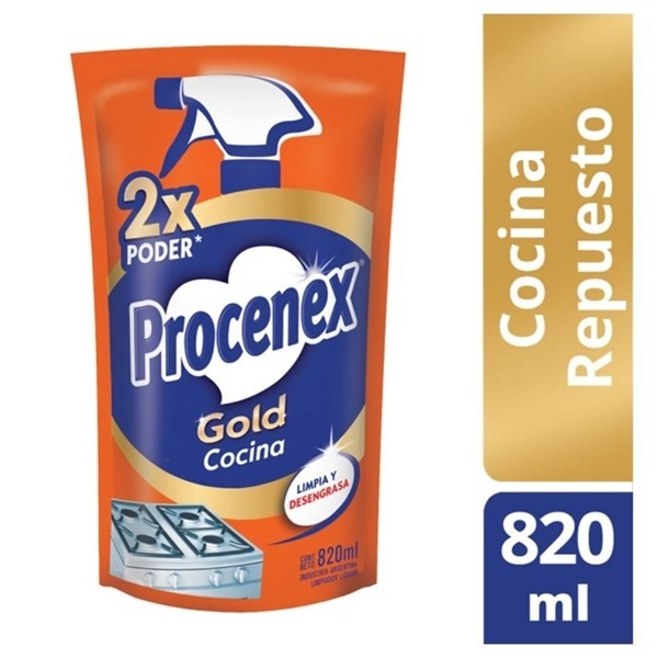 Limpiador Liquido Cocina Procenex Doy 820 Ml #1
