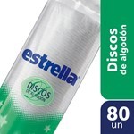 Estrella Discos de Algodón (80 Un) #1
