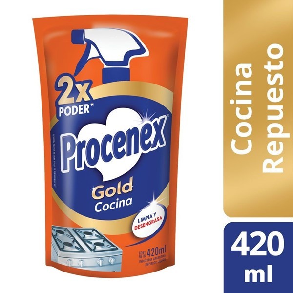 Limpiador Antigrasa Procenex Repuesto 420 Ml