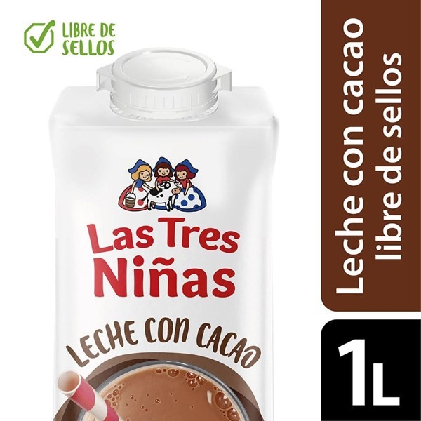 Las Tres Niñas Leche Chocolatada Pd Uht 3 Ln 1 Litro #1