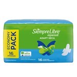 Toallitas Femeninas Siempre Libre Especial Seca Con Alas x 16 un #2