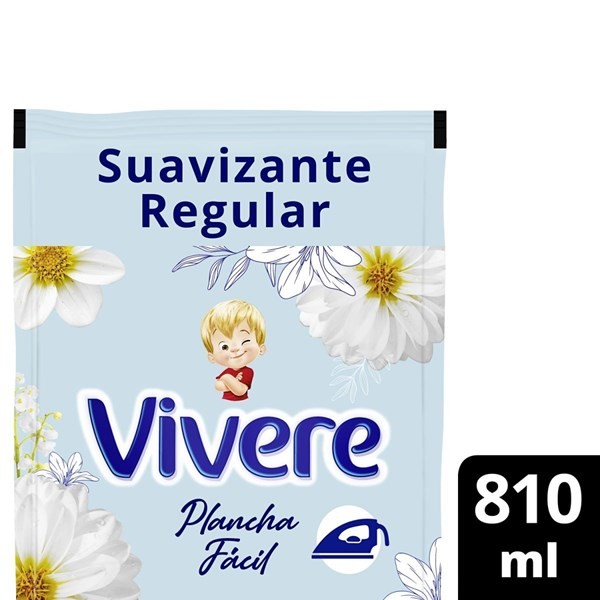 Vivere Suavizante de Ropa Plancha Facil Repuesto 810 ml