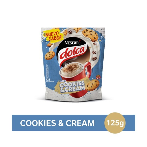 Café Instantáneo Dolca Cookies Cream 125 g. #1