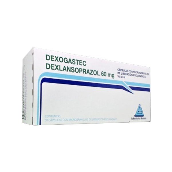 Laboratorio Bernabó Dexogastec 60 Mg Dexlansoprazol x 30 Cápsulas #1