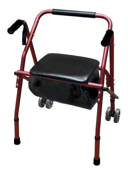 Silfab Andador Tipo Rollator Bordó