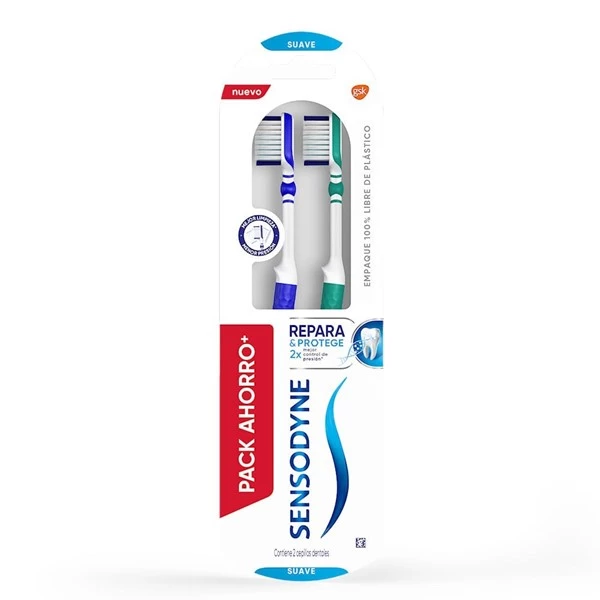 Sensodyne Cepillo Repara Y Protege x 2