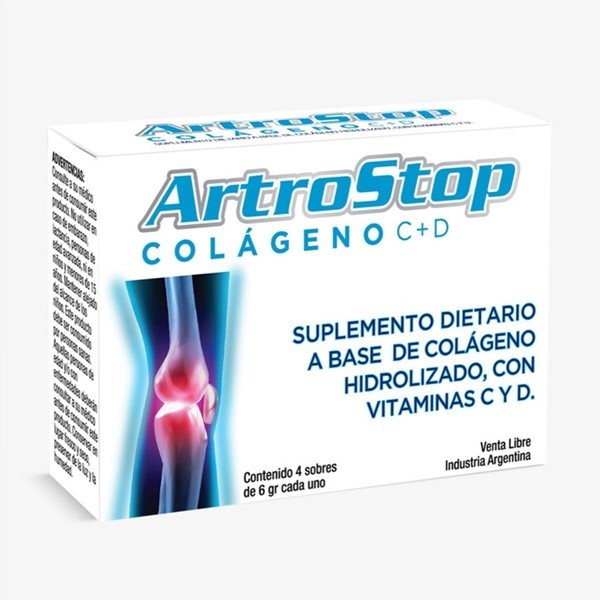 Artrostop Suplemento Dietario Colgeno Por 4 Sobres alt
