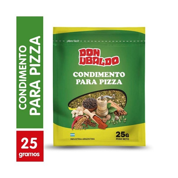 Condimento Para Pizza Don Ubaldo 25 g. #1